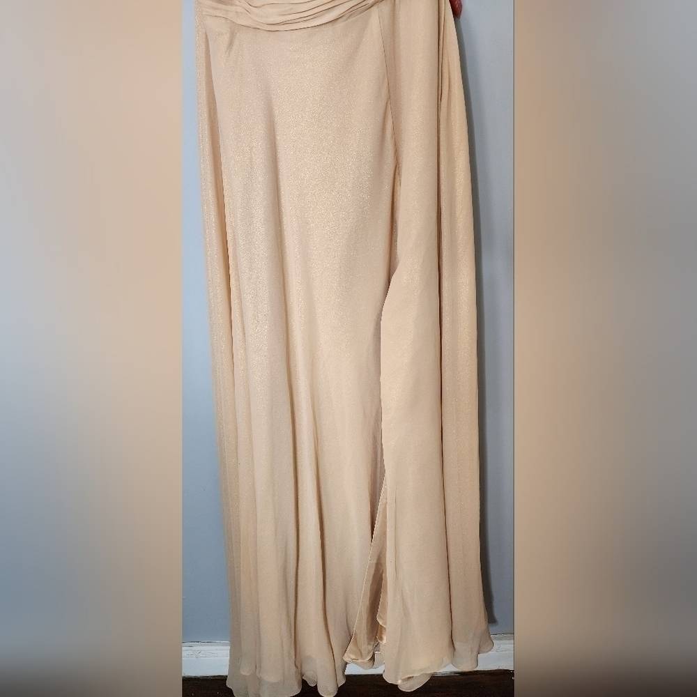 Mac Duggal FLOAT ONE SHOULDER OPEN BACK FLOWY GOWN size 12 (#39) - Picture 12 of 16